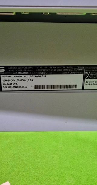 Monitor de negocio ASUS 24,1"