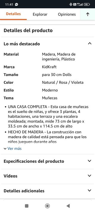 Casa Muñecas - Juguete Infantil