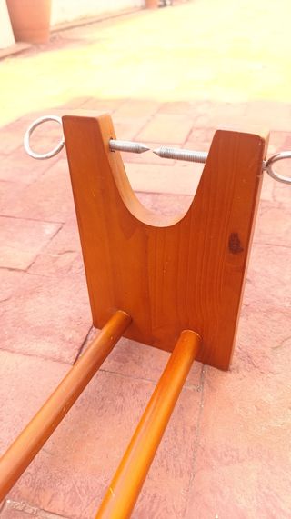 Jamonero madera soporte jamon