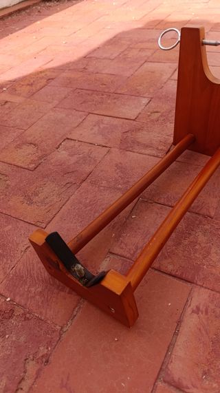 Jamonero madera soporte jamon