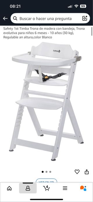 Trona evolutiva Safety 1st - Madera