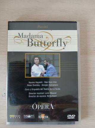 DVD Ópera Madama Butterfly - Puccini