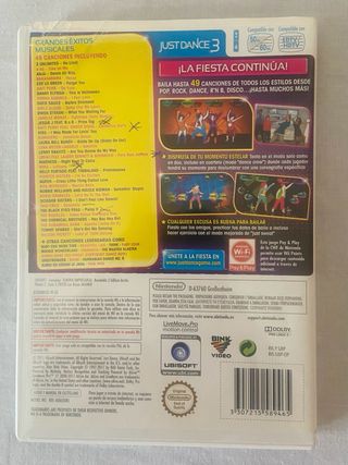 Just Dance 3 Wii - 49 canciones