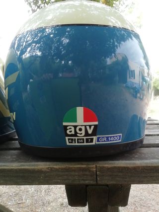 Cascos AGV vintage modelo Kenny Roberts