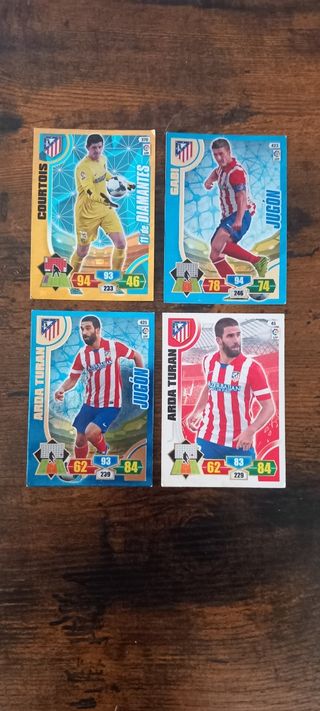Cromos Atlético Madrid 2013.