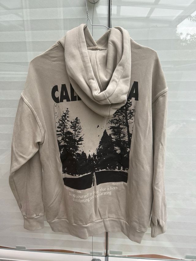 Sudadera California beige