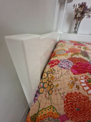 Cama nido blanca - madera. Con cajones almacenaje.