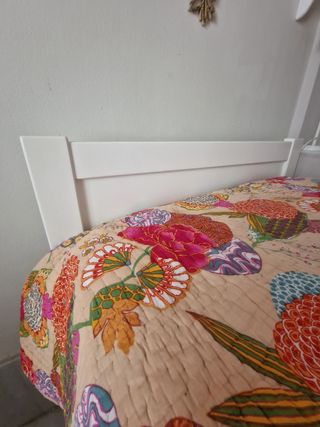 Cama nido blanca - madera. Con cajones almacenaje.