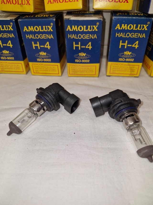 Bombillas halógenas H4 y H7