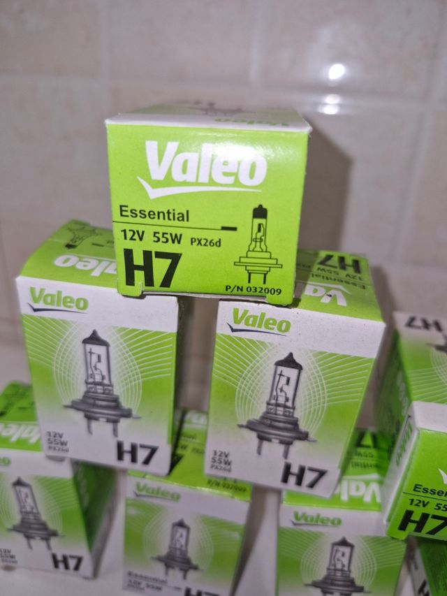 Bombillas halógenas H4 y H7