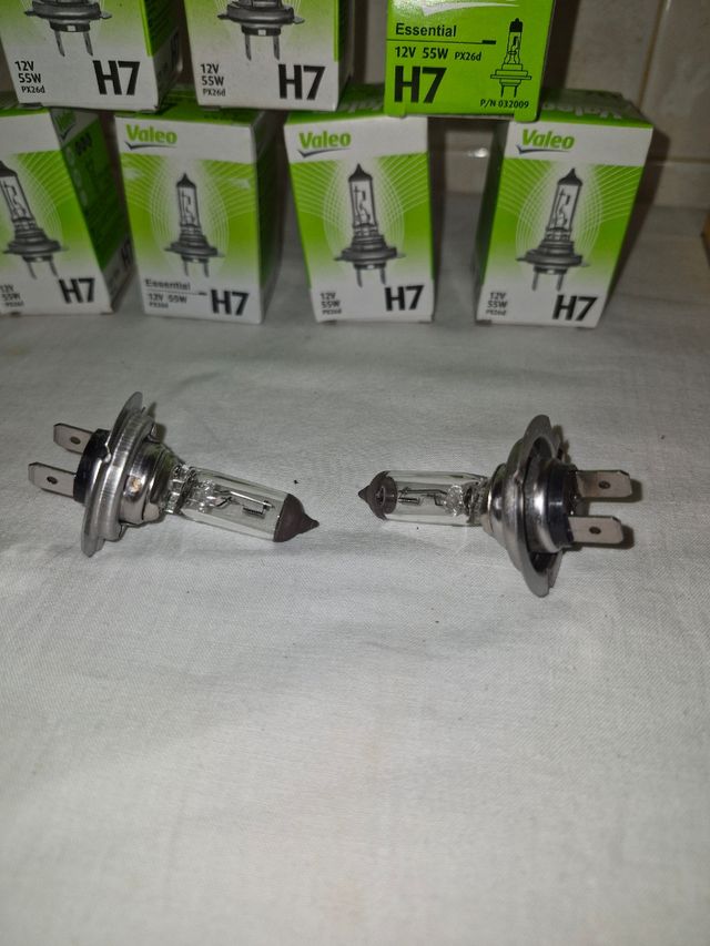 Bombillas halógenas H4 y H7