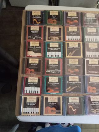 LOTE COLECCIONISTAS,60 CDs Clásicos Inolvidables