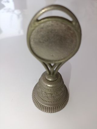 4 campane vintage in metallo