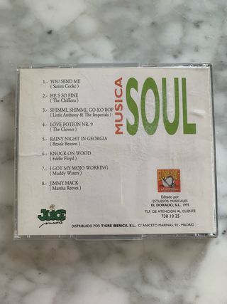 CD Música Soul - Sam Cooke, Chiffons