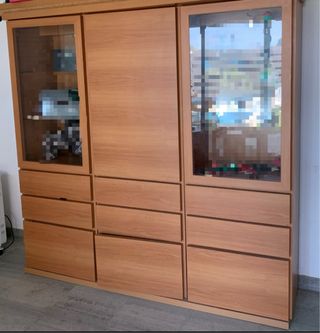 Mueble madera 3 puertas