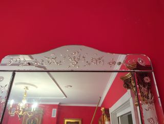 Espejo Veneciano Flores 70x107cm