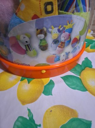 Bolos peluche infantiles - 6uds