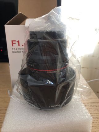 Samyang 85mm f1.4 Objetivo M4/3