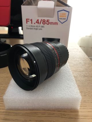 Samyang 85mm f1.4 Objetivo M4/3