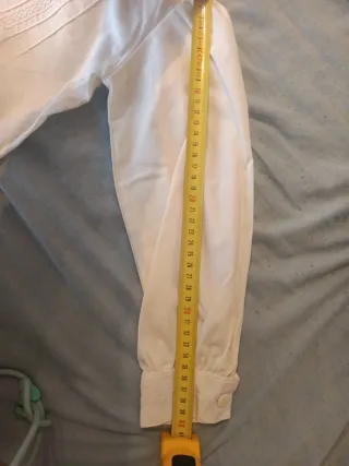 Camisa fallera bebé - crema