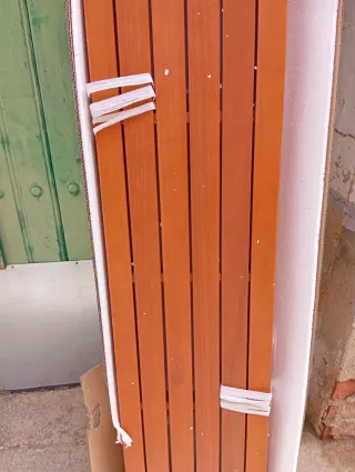 Banco jardín MONSANO madera marrón NUEVO