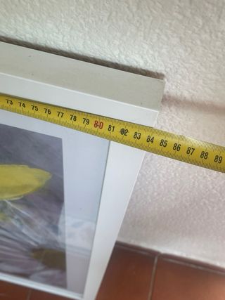 Cuadro grande flores amarillas