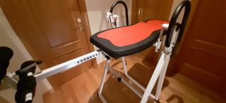 Banco inversión gravedad plegable