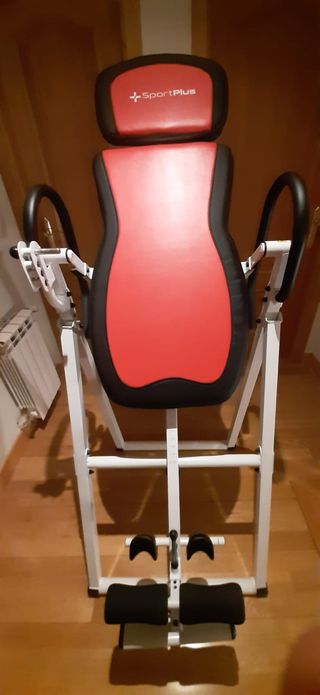 Banco inversión gravedad plegable