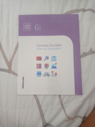 Ciencias Sociales Atlas de Geografía 6 de primaria