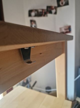 Mesa alta + 2 taburetes IKEA