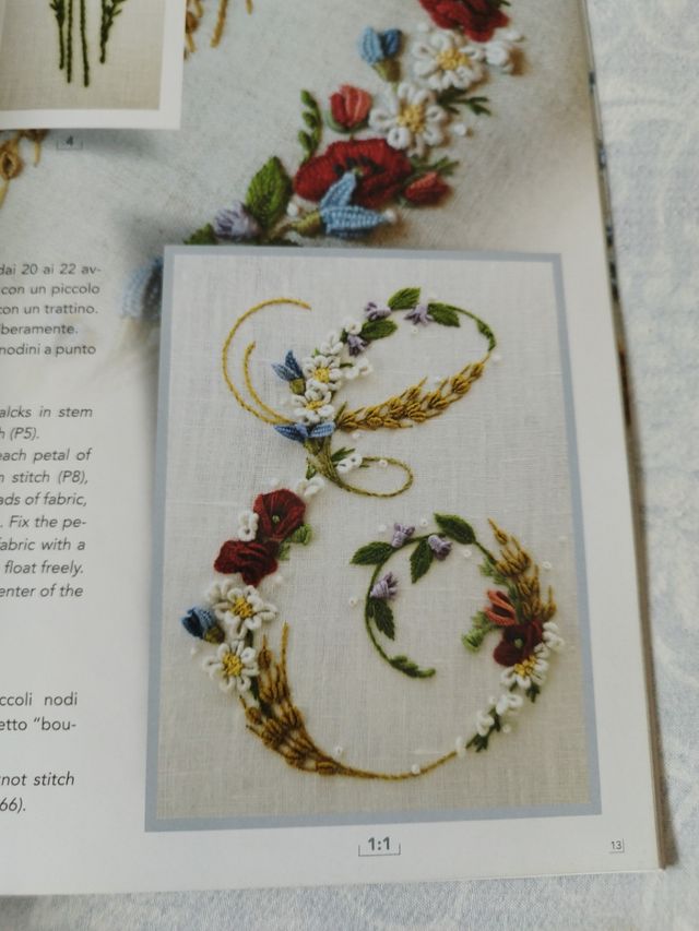 Revista Bordado: Alfabetos & Campo de Trigo