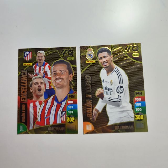 Cromos Balón de Oro: 4€/unidad