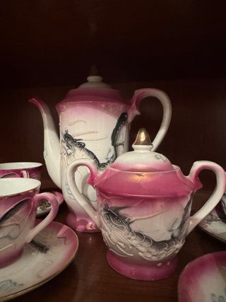 Juego de cafe y te japones