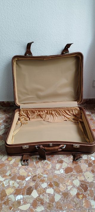 Maletas vintage marrón