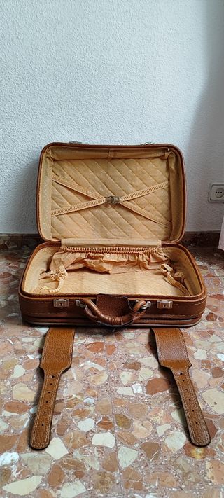 Maletas vintage marrón
