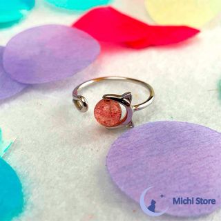 Anillo orejitas gato