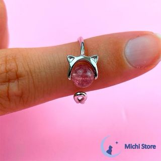 Anillo orejitas gato