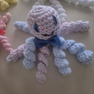 4 Pulpos Amigurumi Crochet
