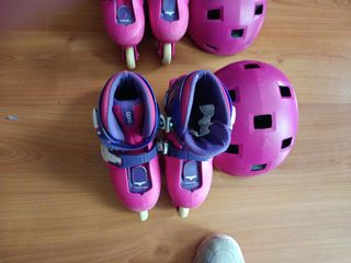 Patines Oxelo + Cascos (2 pares)