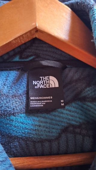Forro Polar TNF M - Azul/Negro