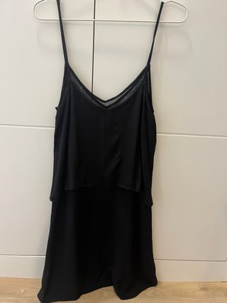 Vestido negro encaje - T.M