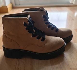 Botines PullBear  color beige