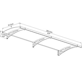 Toldo puerta - protección solar