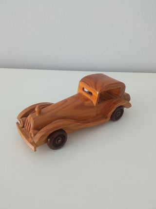7 Coches madera de colección