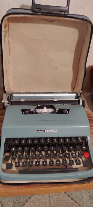 Máquina escribir antigua