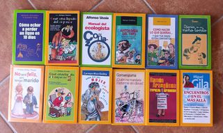 Lote 12 libros de humor