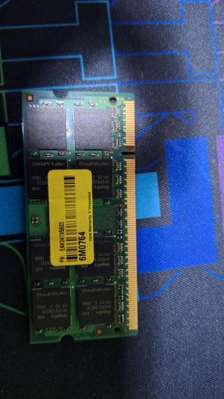 2x RAM Hynix 1GB PC2-5300S viejas