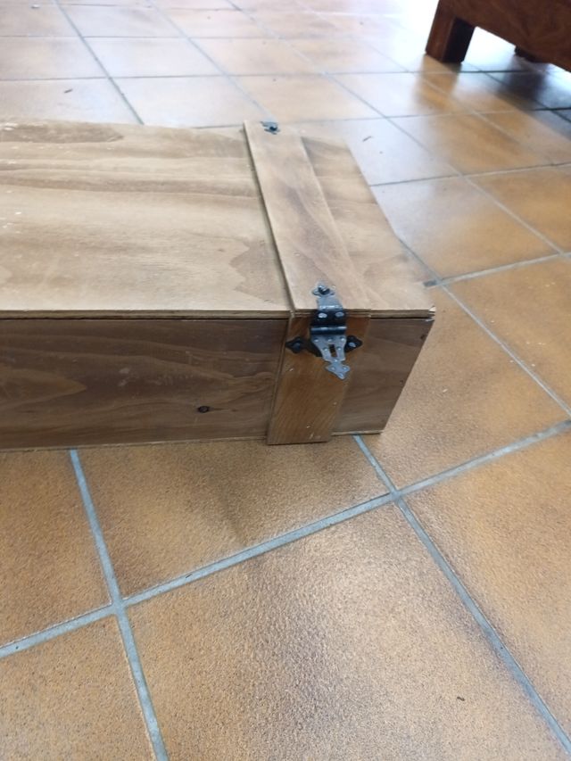 Caja madera vintage - Decoración