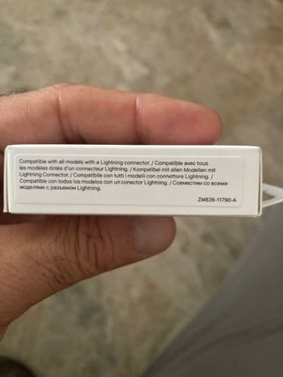 Cable USB-C a Lightning Apple (1m)