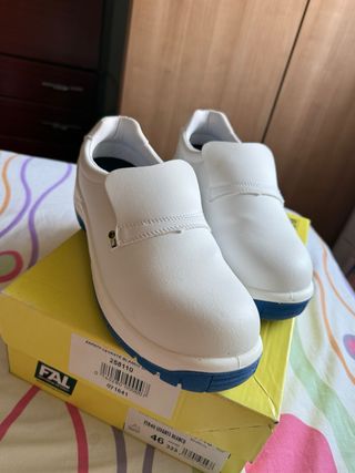 Zapatos seguridad FAL blancos nº46
